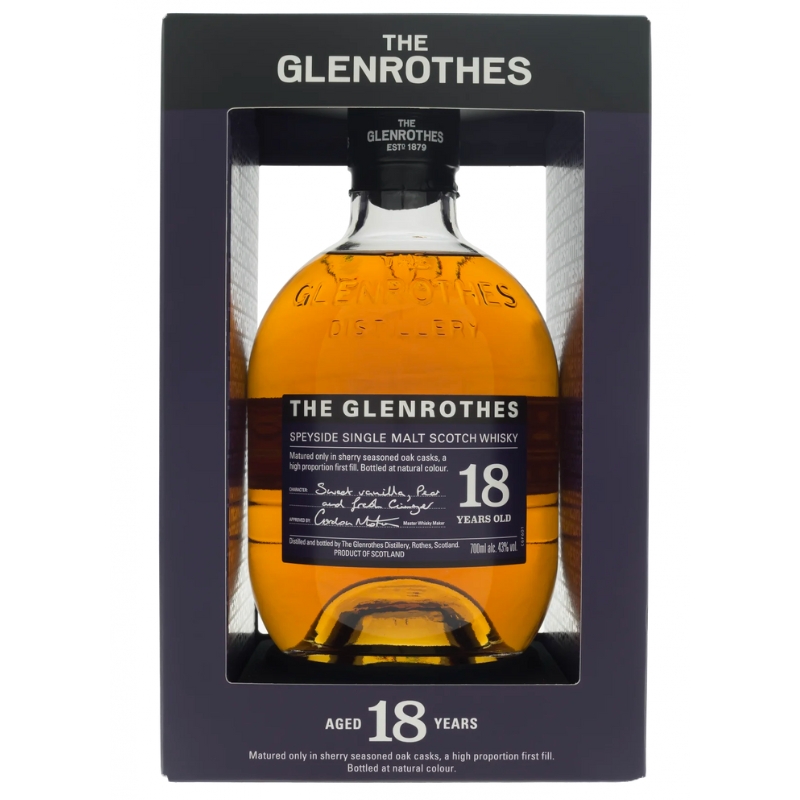 Glenrothes 18 års Speyside Single Malt 43%