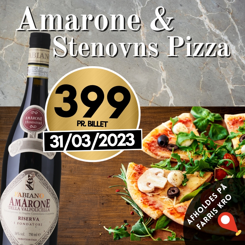Amarone & Stenovns Pizza 31.03.2023