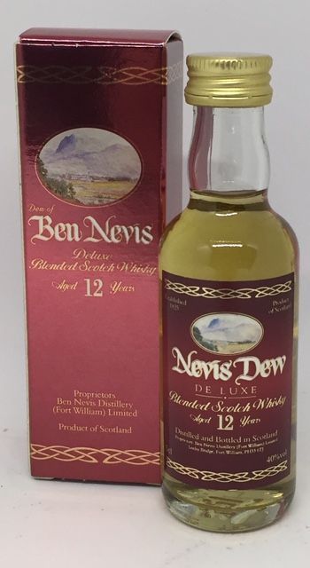 Ben Nevis 12 Ã¥rs deluxe blended 40 % 5 cl.