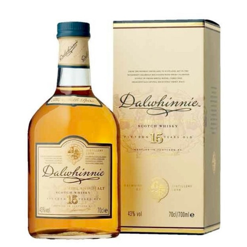 Dalwhinnie 15 års Highland Single Malt 43%