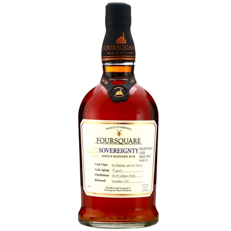 Foursquare Sovereignty 14 års Single Blended Rum 62%