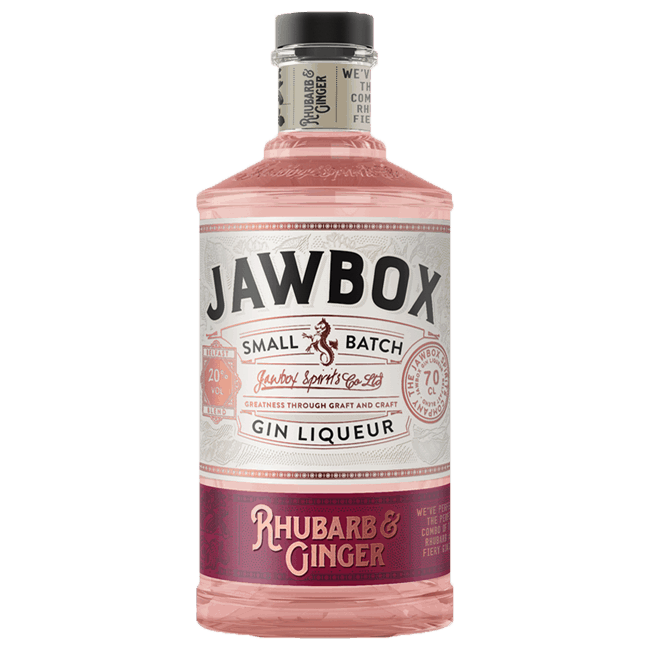 Gin likør Jawbox Rhubarb & ginger
