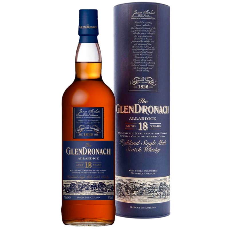 GlenDronach 18 års Allardice Highland Single Malt 46%
