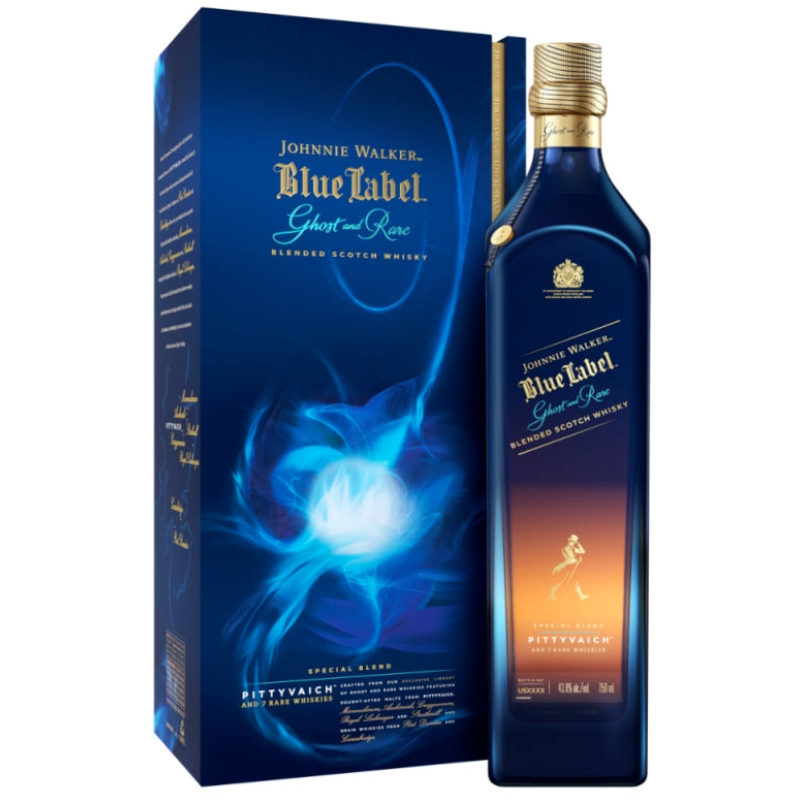 Johnnie Walker Blue Label Pittyvaich Special Blend Ghost and Rare
