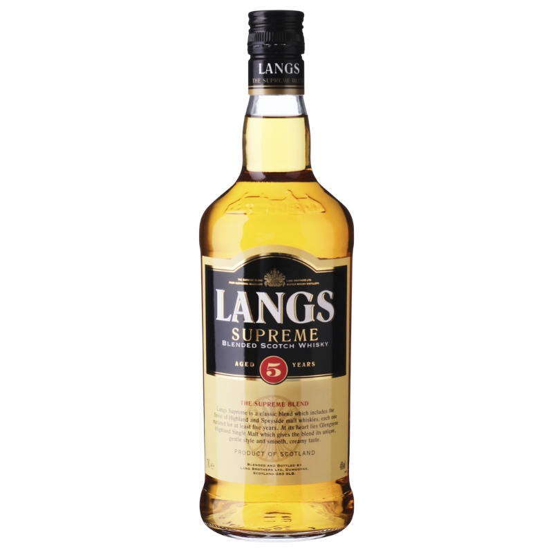 Whisky Langs Supreme Blended Scotch