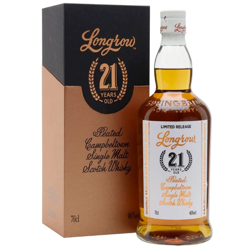 Longrow 21 års Single Malt Whisky (Release 2022) 46%