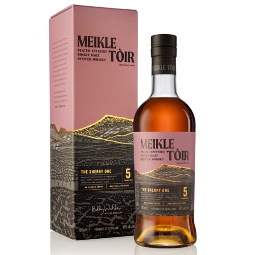 Meikle Tòir - The Sherry One 5 års Peated Speyside Single Malt 48%