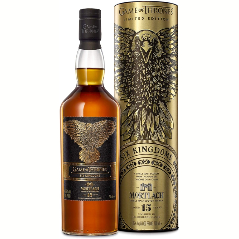 Mortlach 15 års Six kingdoms Game of Thrones Limited edition