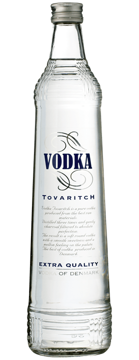 Vodka Tovaritch, produceret i Danmark