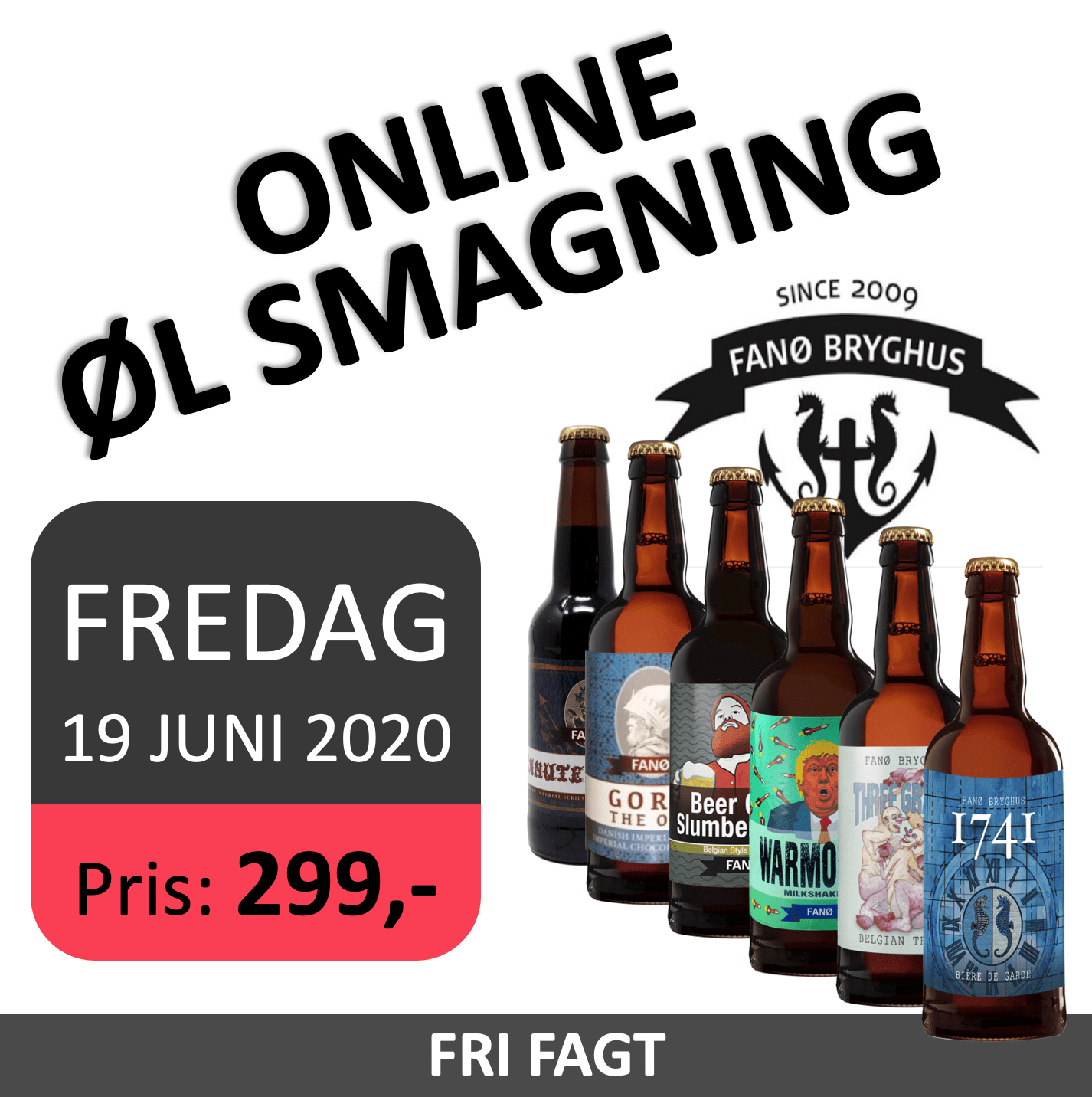 Fanø Bryghus online øl smagning