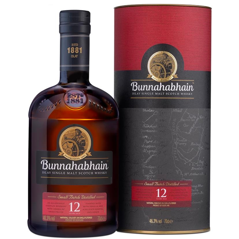 Bunnahabhain 12 års Single Malt Whisky 46,3%