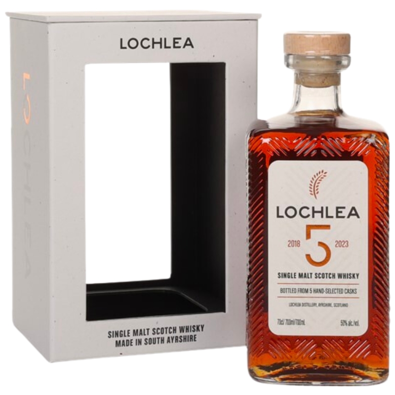 Lochlea 5 års Single Malt Whisky (2018)
